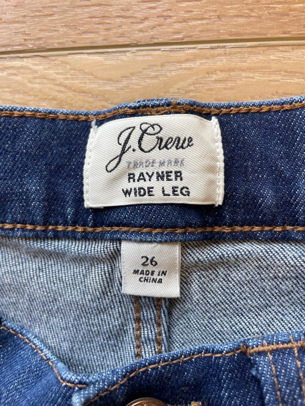 J. Crew Rayner Wide Leg Cropped Jeans - Picture 6 of 7